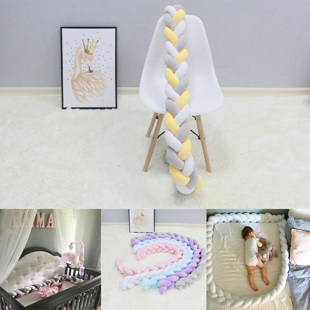 Long Pillow Colorful Braid Style